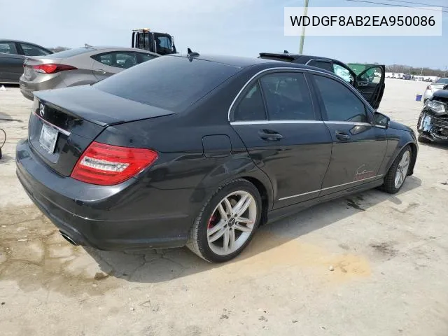 WDDGF8AB2EA950086 2014 Mercedes-Benz C 300 4Matic