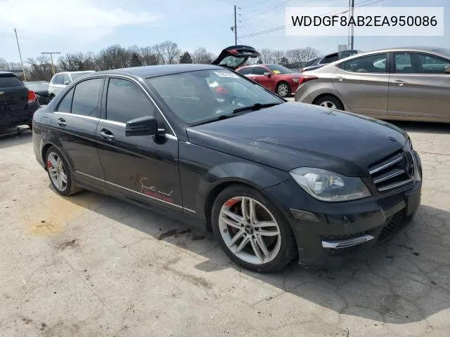 WDDGF8AB2EA950086 2014 Mercedes-Benz C 300 4Matic