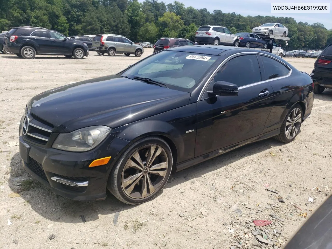 2014 Mercedes-Benz C 250 VIN: WDDGJ4HB6EG199200 Lot: 60375984