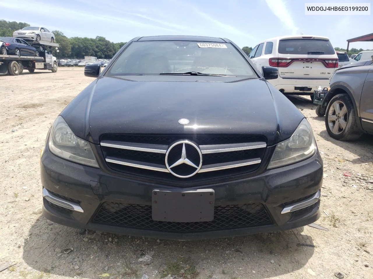 2014 Mercedes-Benz C 250 VIN: WDDGJ4HB6EG199200 Lot: 60375984