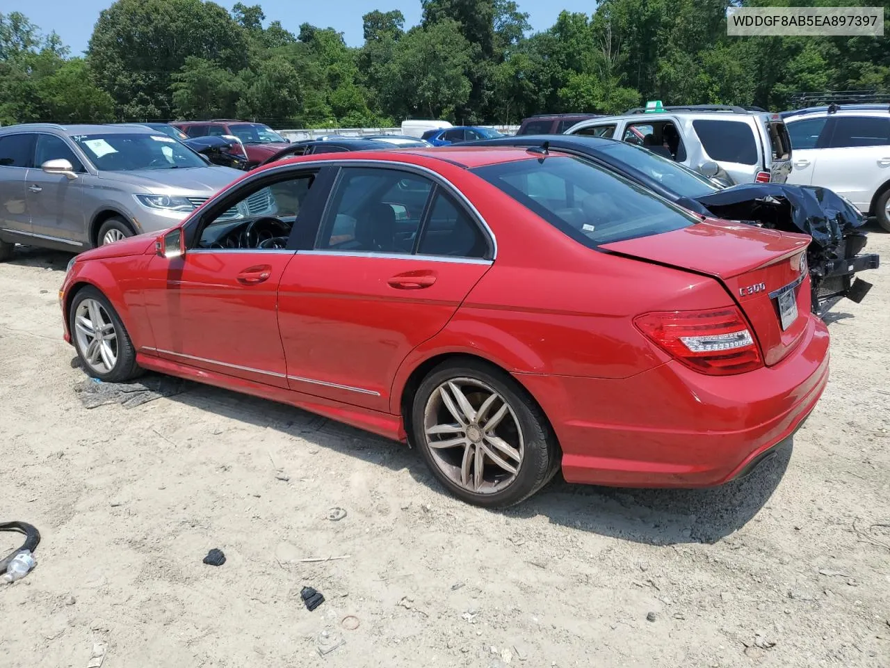 2014 Mercedes-Benz C 300 4Matic VIN: WDDGF8AB5EA897397 Lot: 63116654