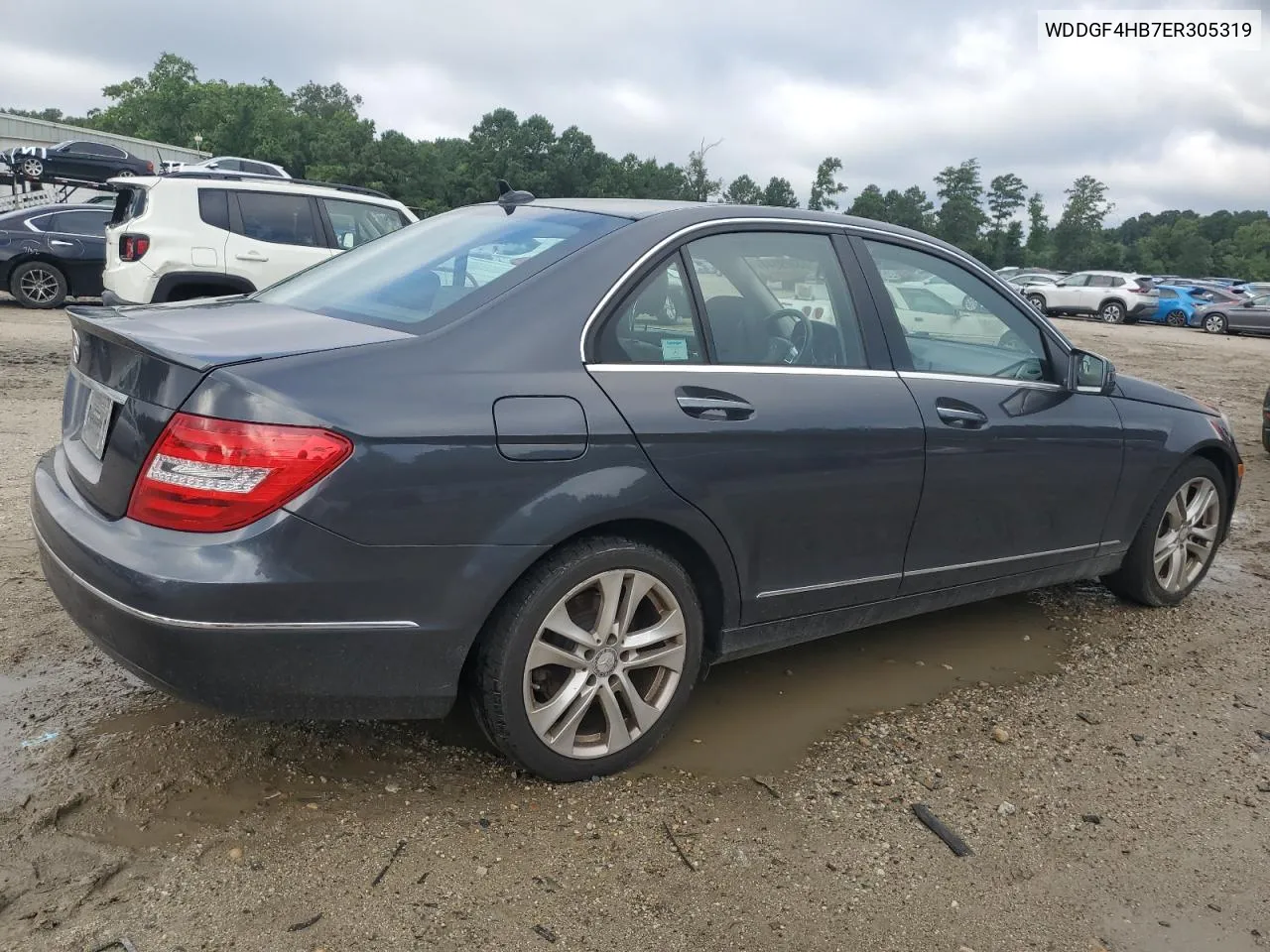 2014 Mercedes-Benz C 250 VIN: WDDGF4HB7ER305319 Lot: 63809344