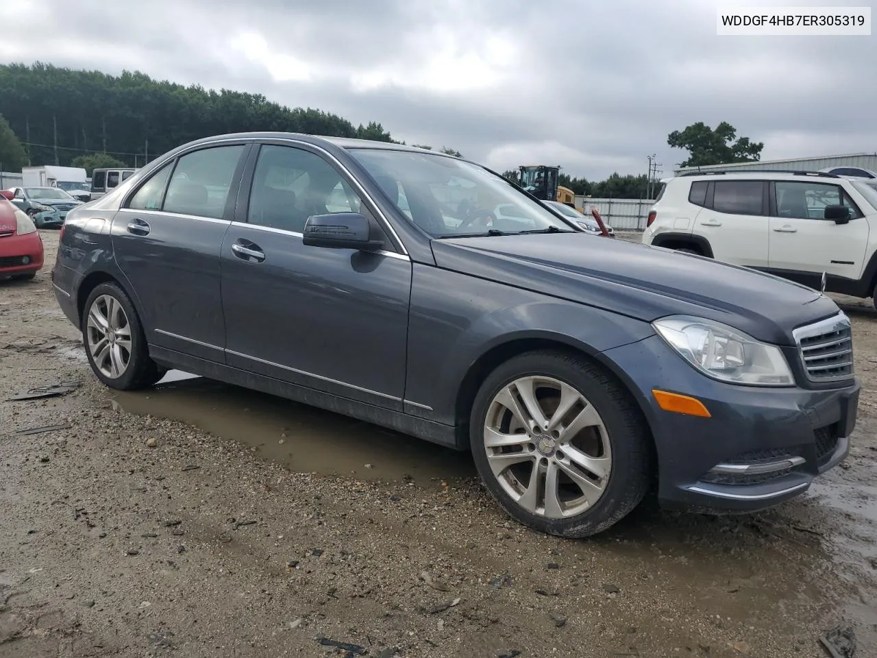 2014 Mercedes-Benz C 250 VIN: WDDGF4HB7ER305319 Lot: 63809344