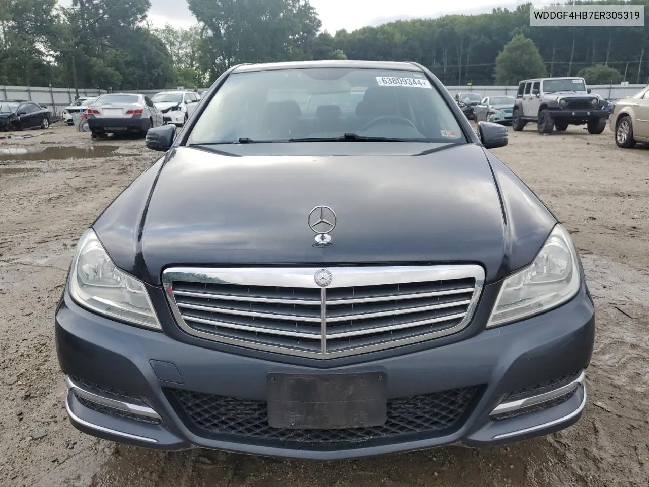 2014 Mercedes-Benz C 250 VIN: WDDGF4HB7ER305319 Lot: 63809344