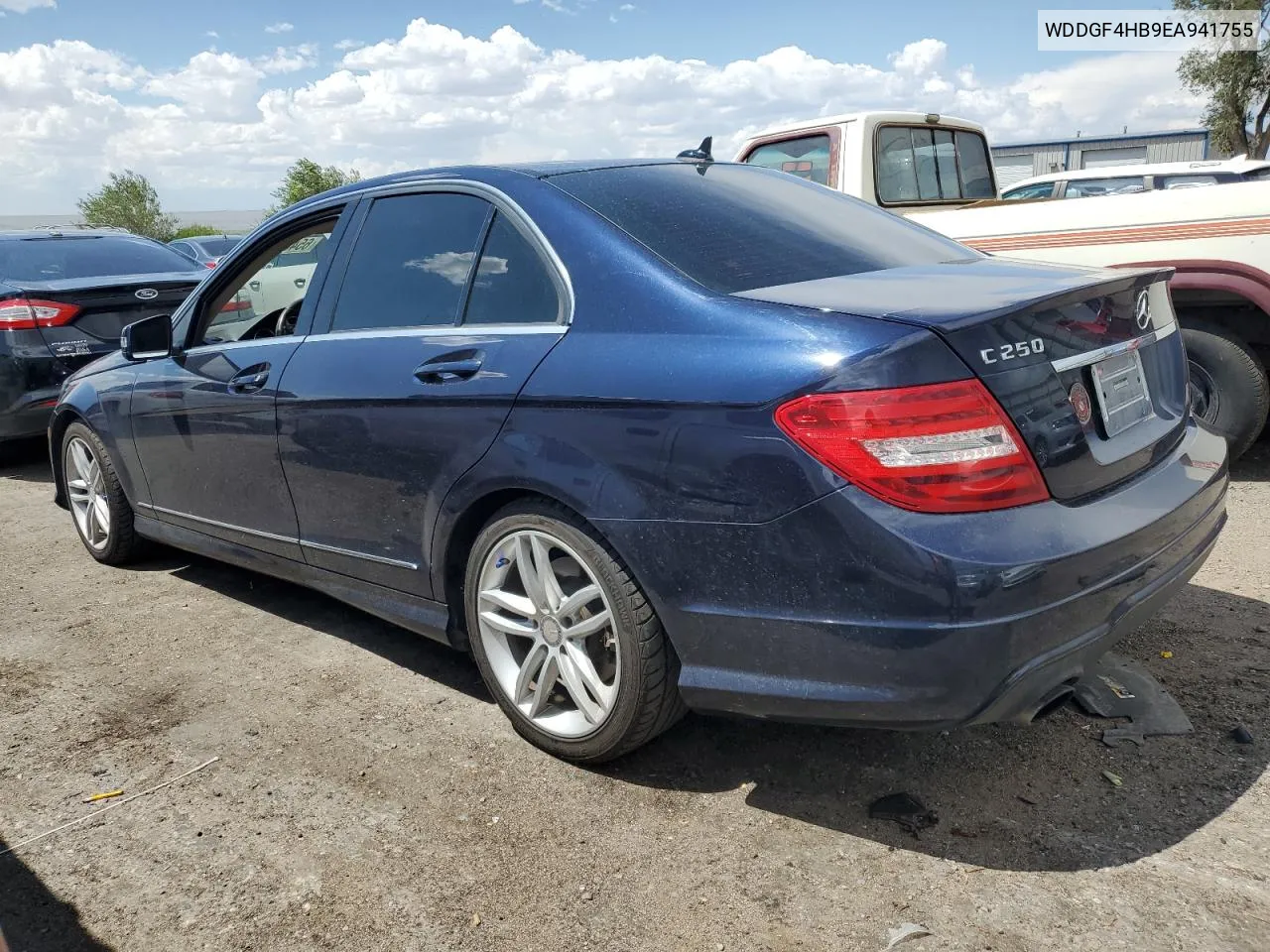 2014 Mercedes-Benz C 250 VIN: WDDGF4HB9EA941755 Lot: 65488184