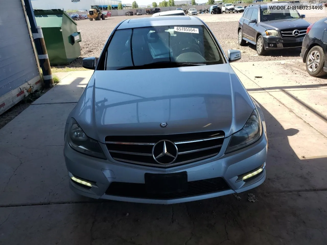 2014 Mercedes-Benz C 250 VIN: WDDGF4HB1EG234498 Lot: 65785554