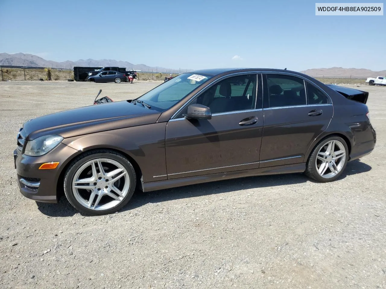 2014 Mercedes-Benz C 250 VIN: WDDGF4HB8EA902509 Lot: 66876074