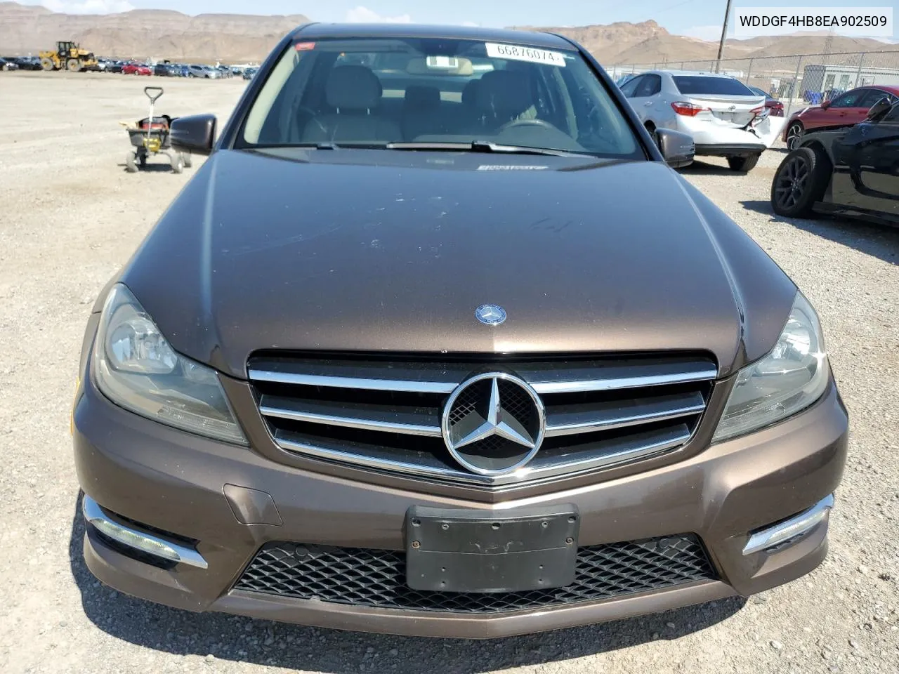 2014 Mercedes-Benz C 250 VIN: WDDGF4HB8EA902509 Lot: 66876074