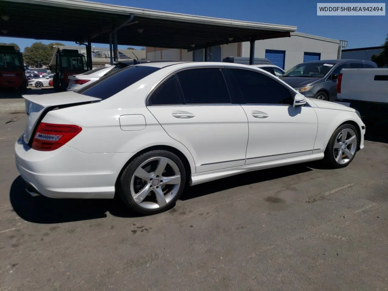 2014 Mercedes-Benz C 350 VIN: WDDGF5HB4EA942494 Lot: 67640014