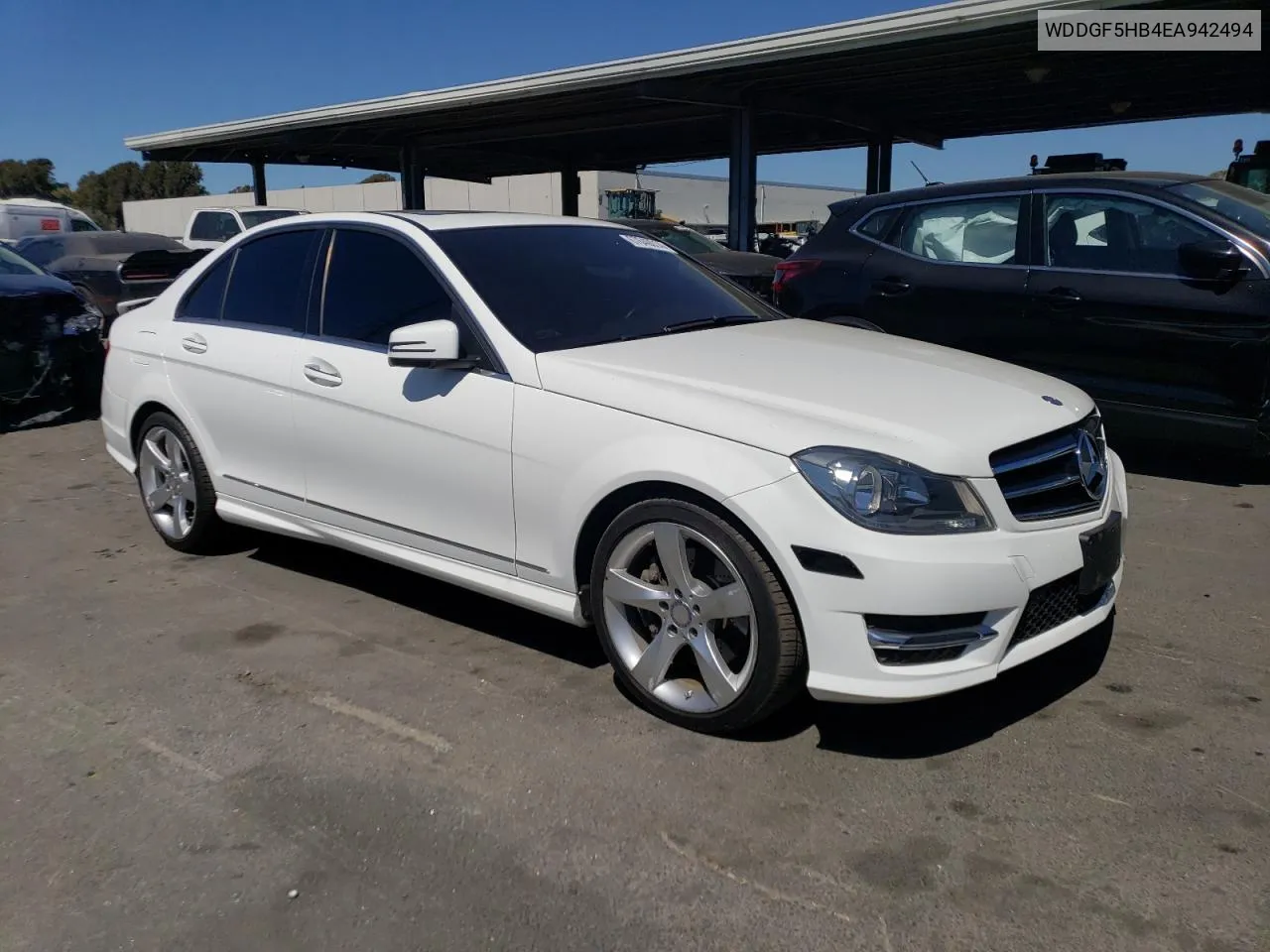 2014 Mercedes-Benz C 350 VIN: WDDGF5HB4EA942494 Lot: 67640014