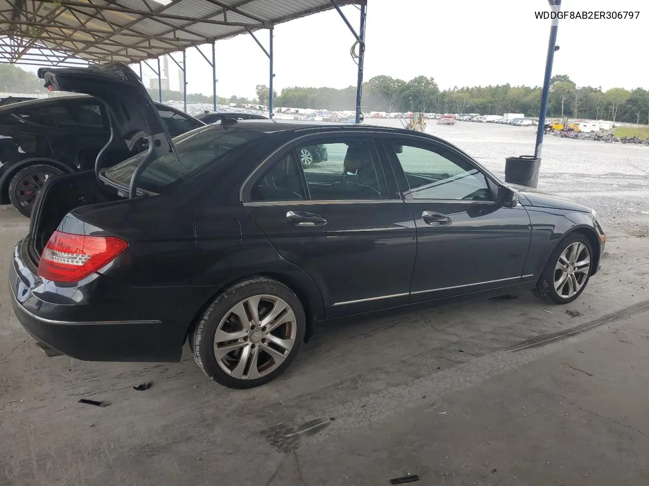 2014 Mercedes-Benz C 300 4Matic VIN: WDDGF8AB2ER306797 Lot: 68330234