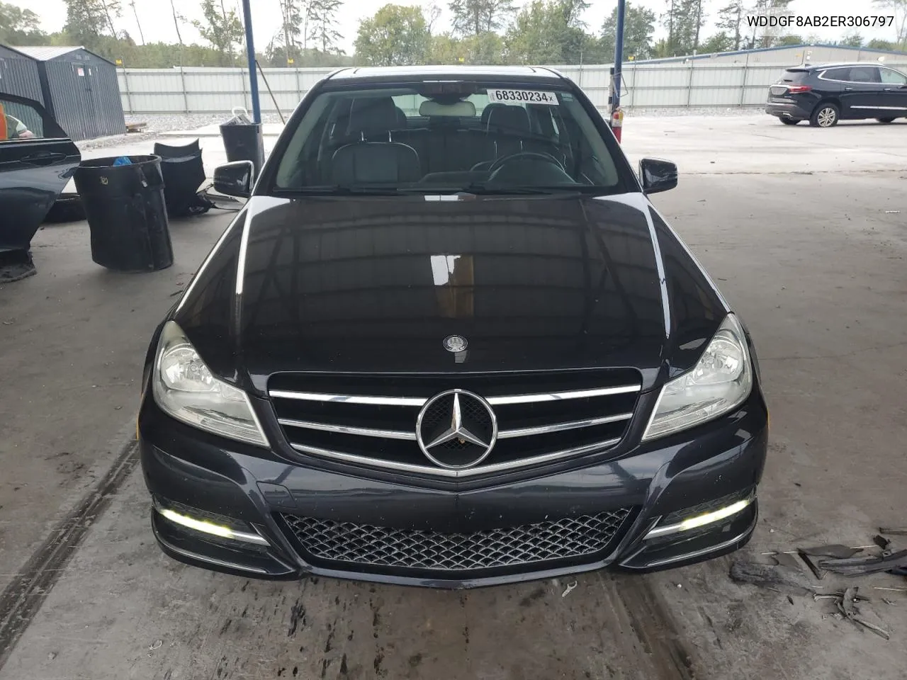 2014 Mercedes-Benz C 300 4Matic VIN: WDDGF8AB2ER306797 Lot: 68330234