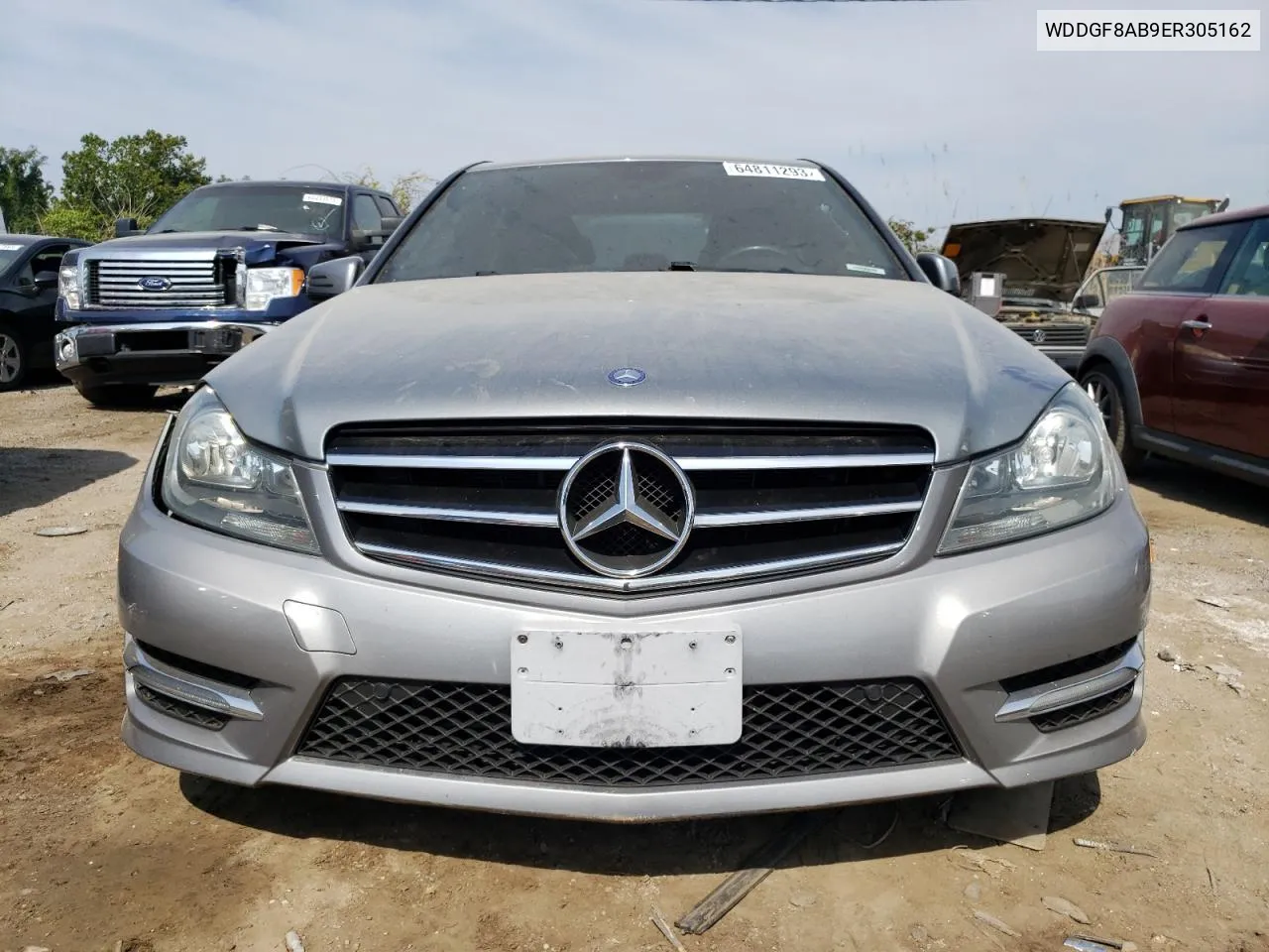 2014 Mercedes-Benz C 300 4Matic VIN: WDDGF8AB9ER305162 Lot: 70084194