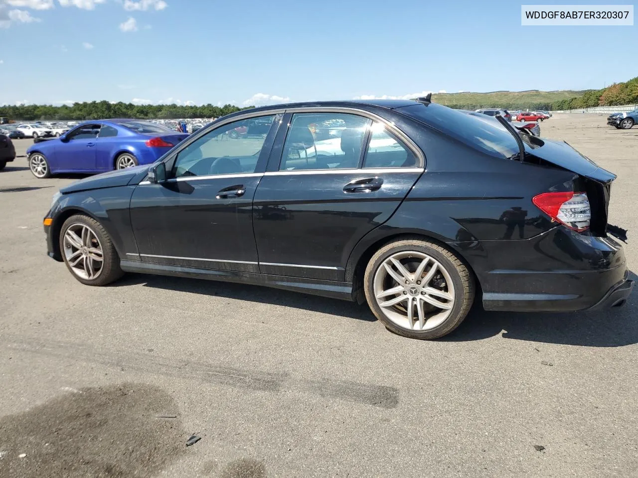 2014 Mercedes-Benz C 300 4Matic VIN: WDDGF8AB7ER320307 Lot: 70277254