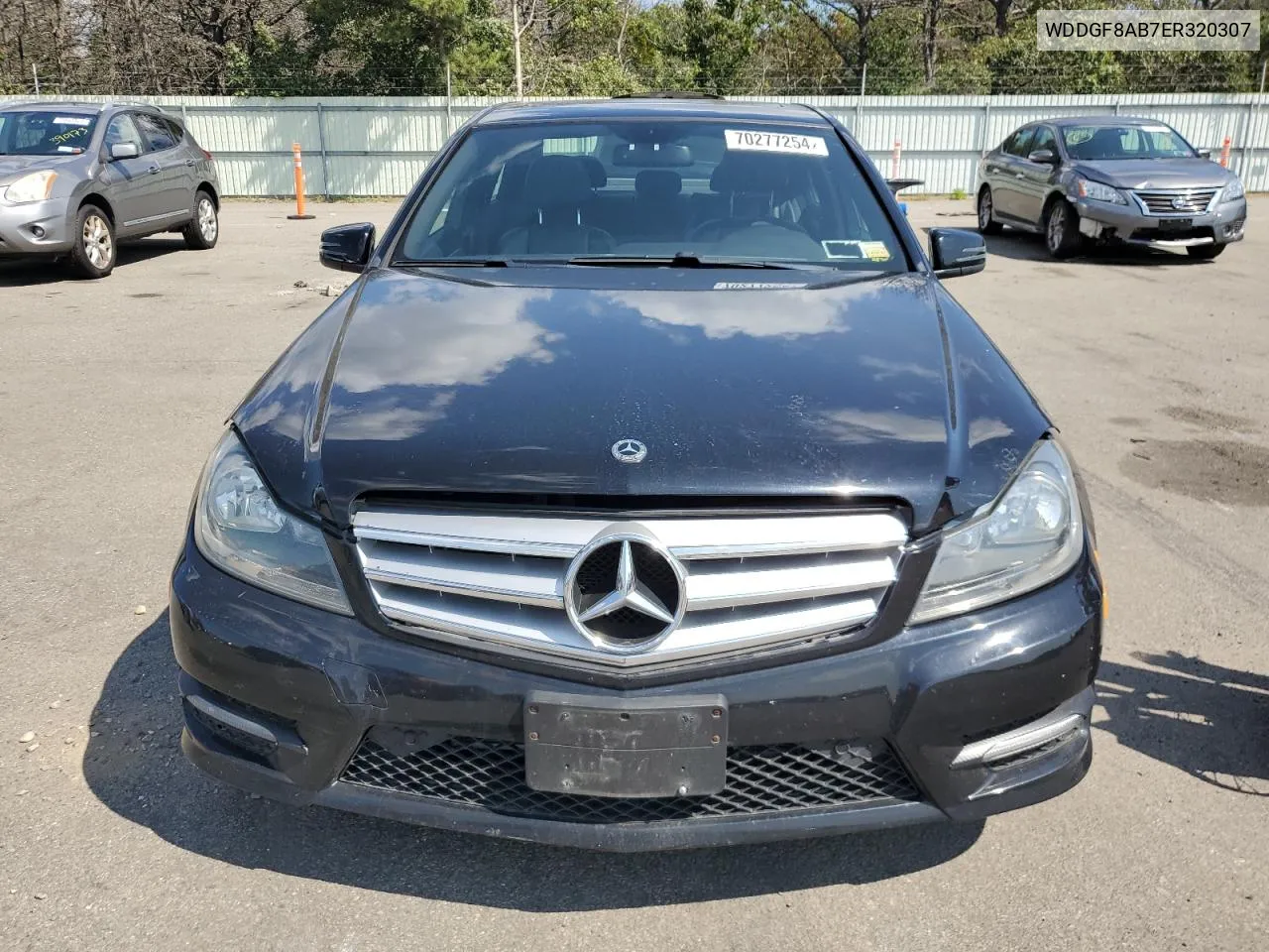 2014 Mercedes-Benz C 300 4Matic VIN: WDDGF8AB7ER320307 Lot: 70277254