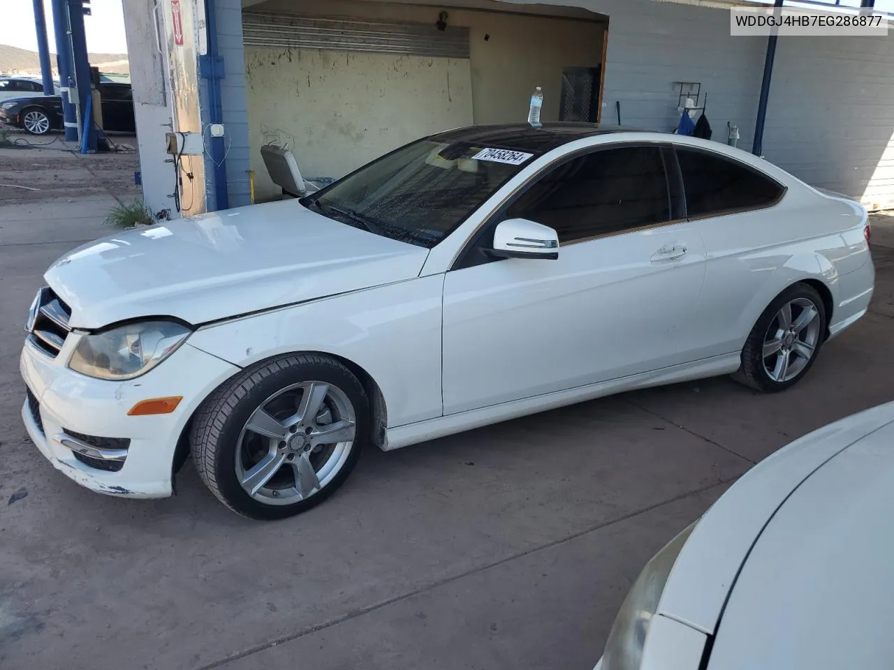 2014 Mercedes-Benz C 250 VIN: WDDGJ4HB7EG286877 Lot: 70458264