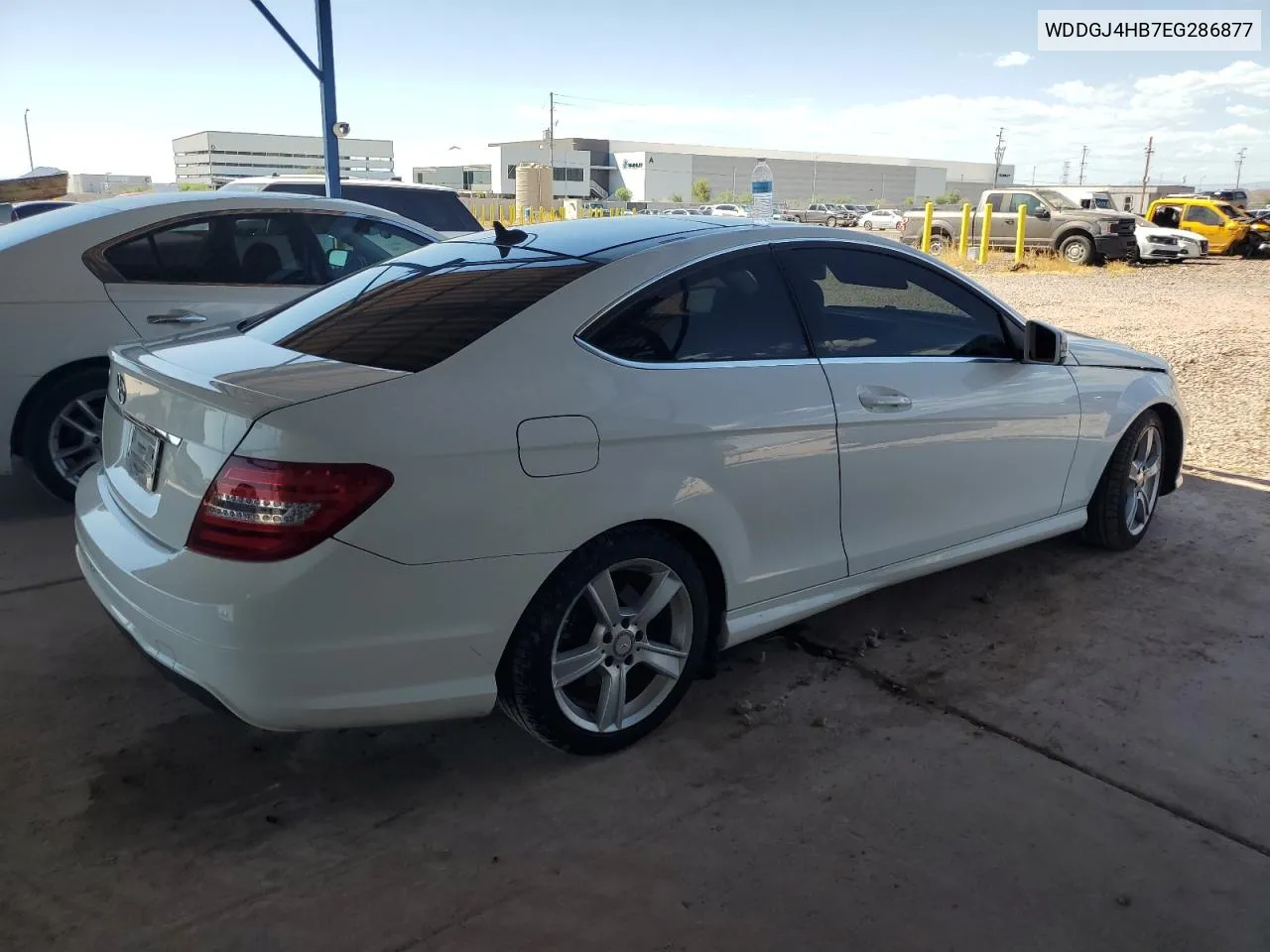 2014 Mercedes-Benz C 250 VIN: WDDGJ4HB7EG286877 Lot: 70458264