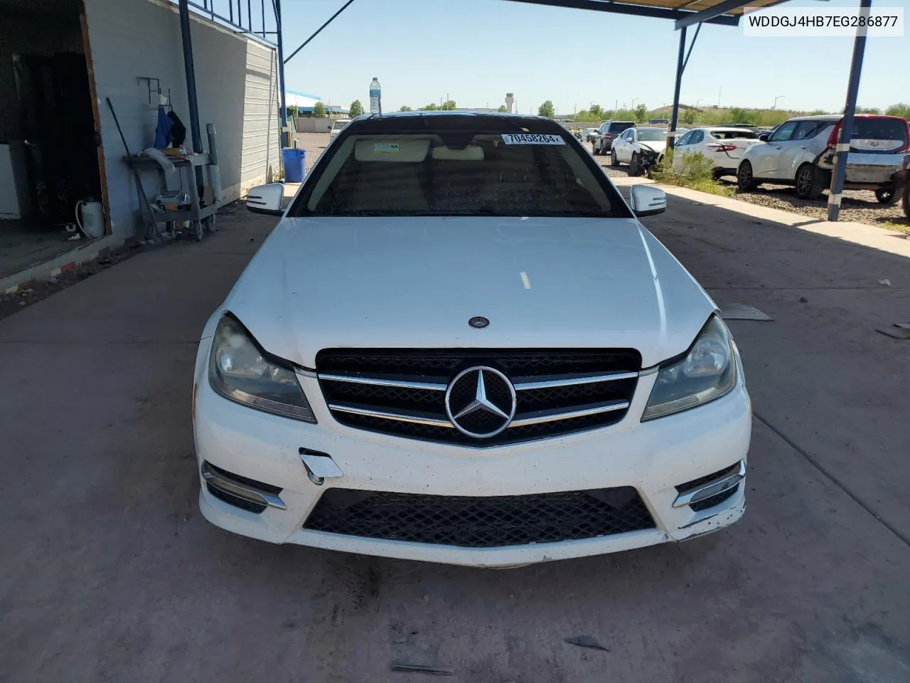 2014 Mercedes-Benz C 250 VIN: WDDGJ4HB7EG286877 Lot: 70458264