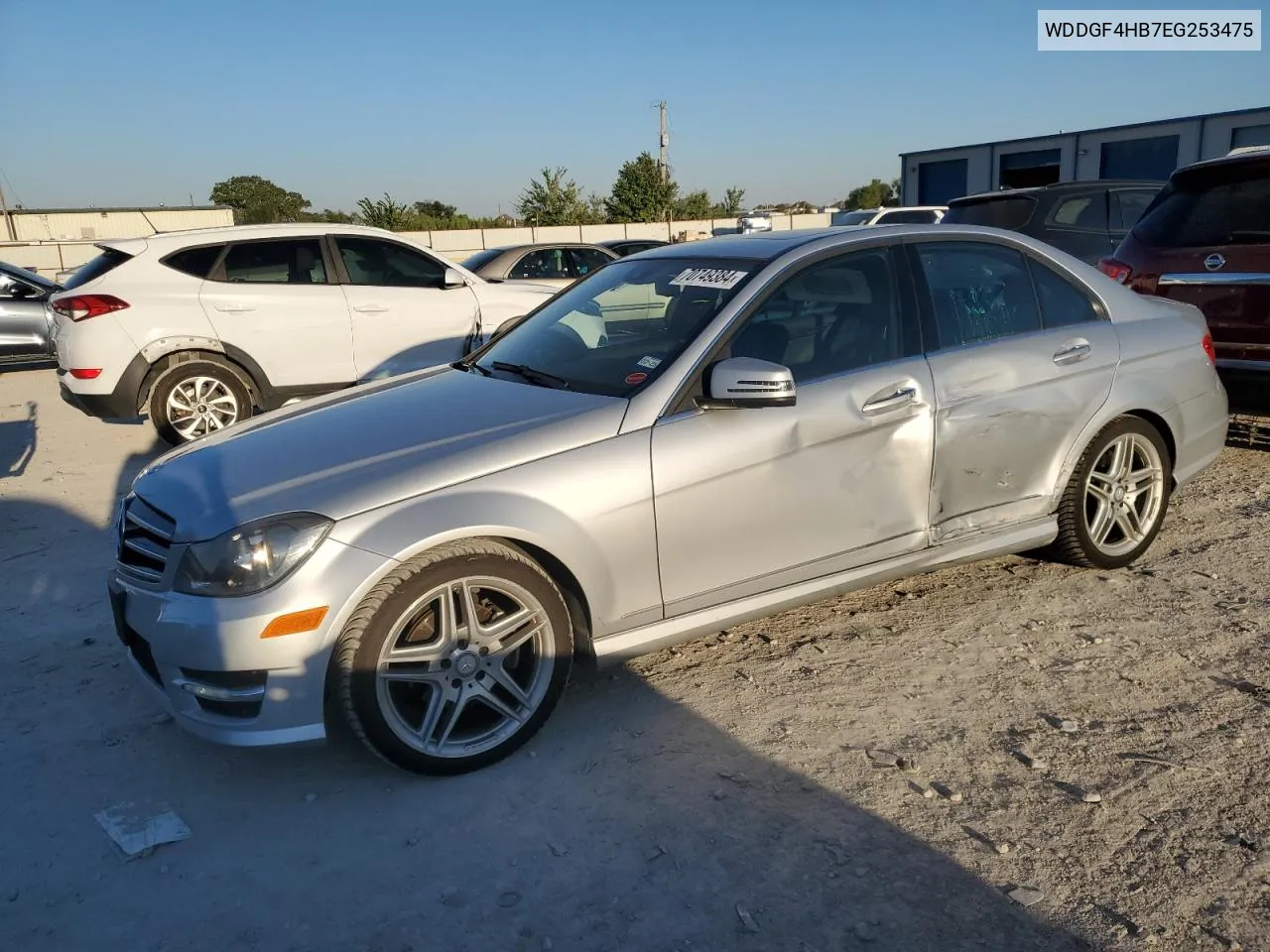 WDDGF4HB7EG253475 2014 Mercedes-Benz C 250