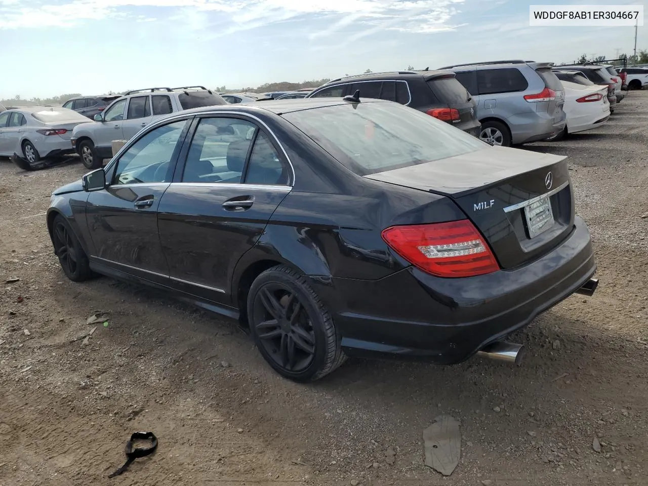 2014 Mercedes-Benz C 300 4Matic VIN: WDDGF8AB1ER304667 Lot: 71687464