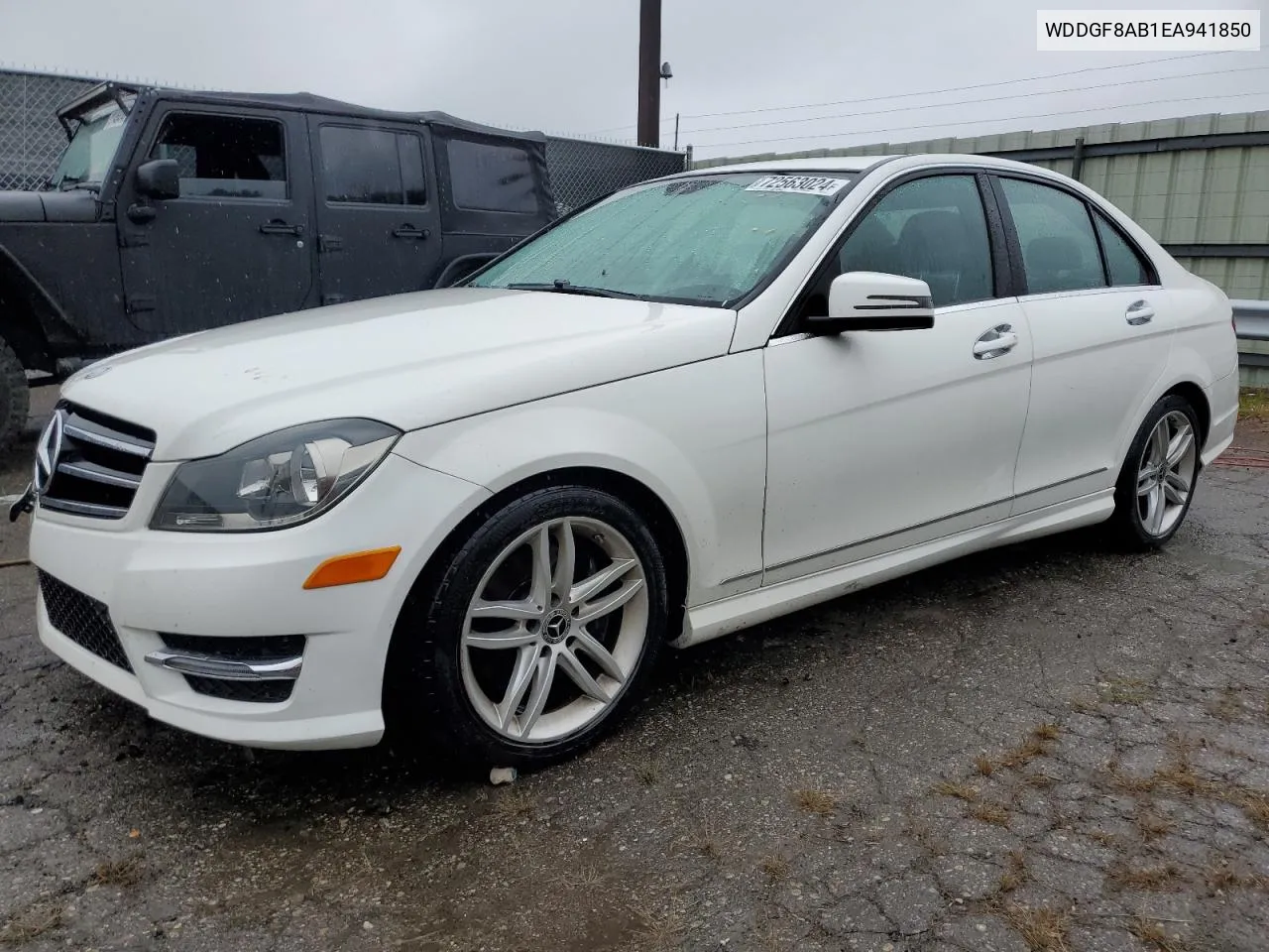 2014 Mercedes-Benz C 300 4Matic VIN: WDDGF8AB1EA941850 Lot: 72563024