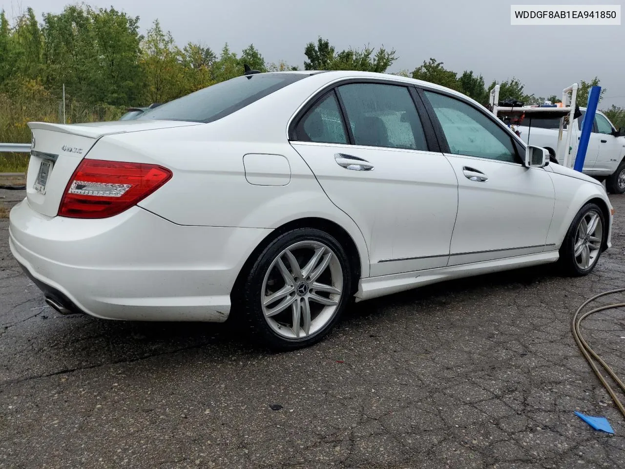 2014 Mercedes-Benz C 300 4Matic VIN: WDDGF8AB1EA941850 Lot: 72563024