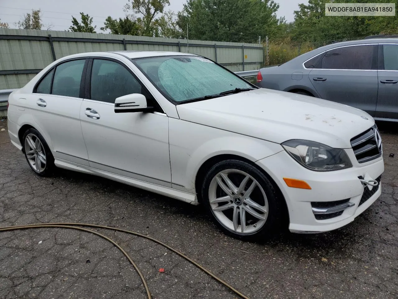 2014 Mercedes-Benz C 300 4Matic VIN: WDDGF8AB1EA941850 Lot: 72563024