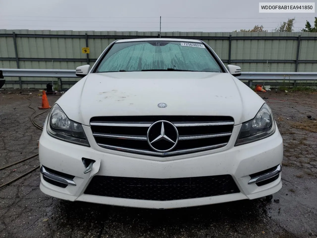 2014 Mercedes-Benz C 300 4Matic VIN: WDDGF8AB1EA941850 Lot: 72563024