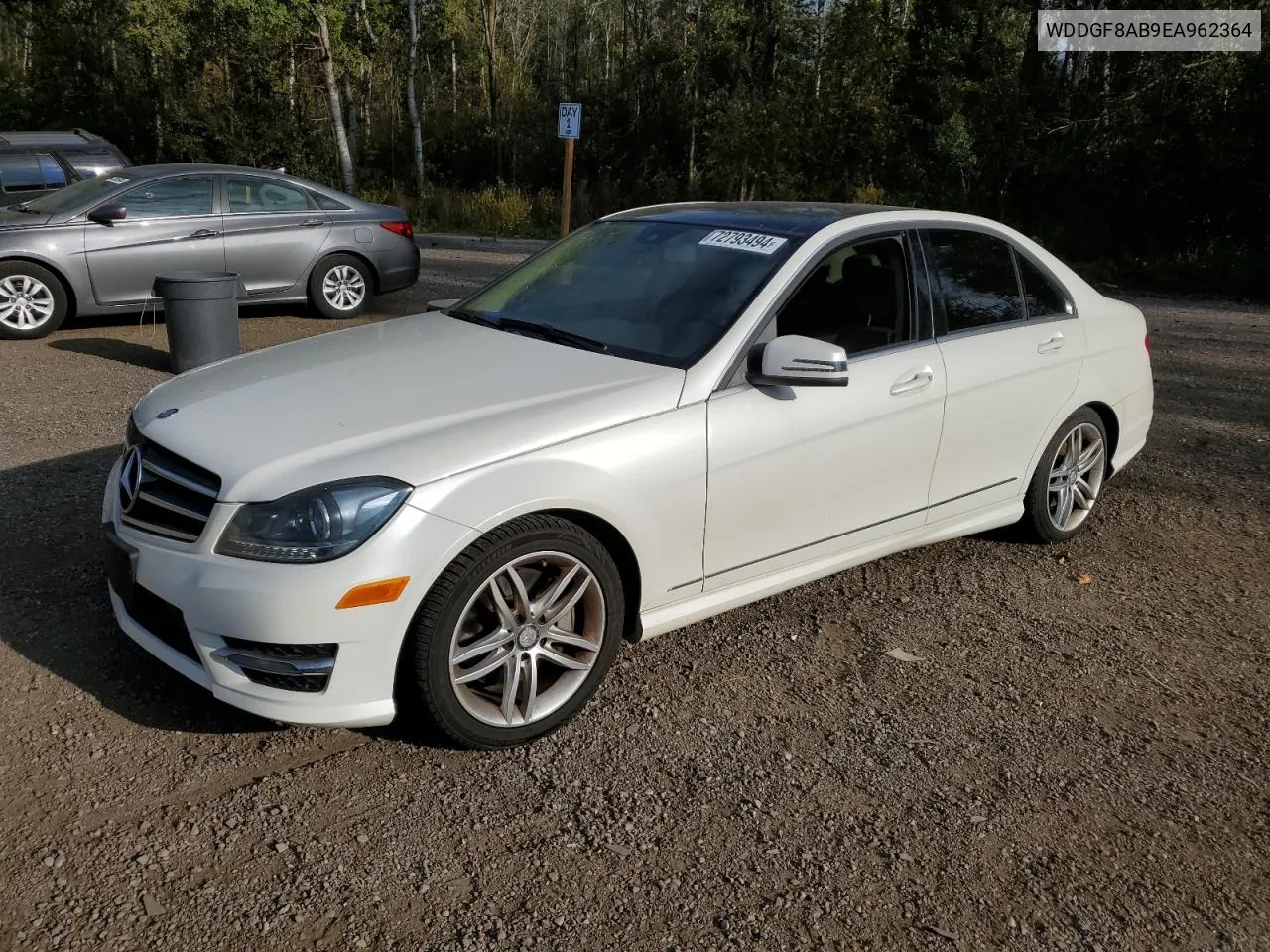 2014 Mercedes-Benz C 300 4Matic VIN: WDDGF8AB9EA962364 Lot: 72793494