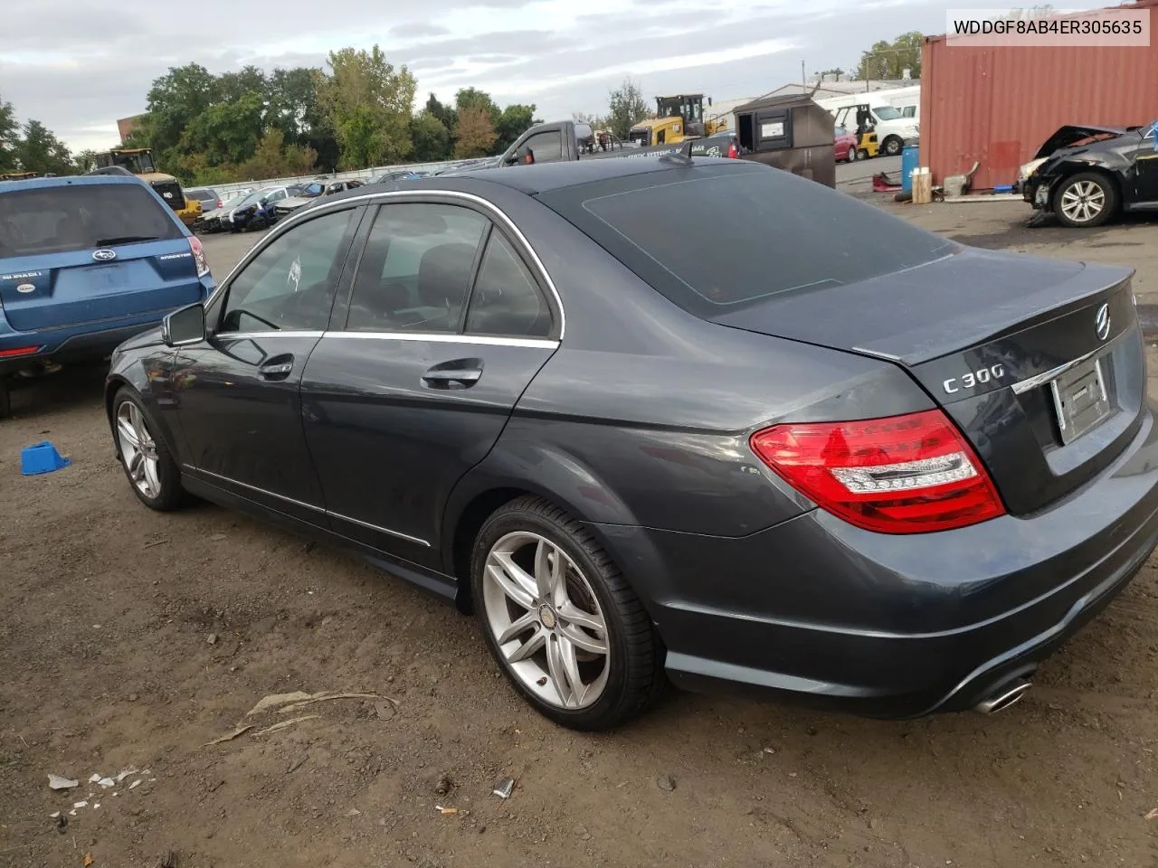 2014 Mercedes-Benz C 300 4Matic VIN: WDDGF8AB4ER305635 Lot: 72915784