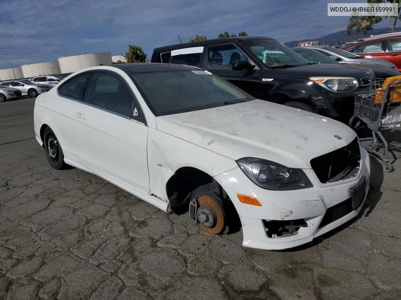 WDDGJ4HB6EG159991 2014 Mercedes-Benz C 250