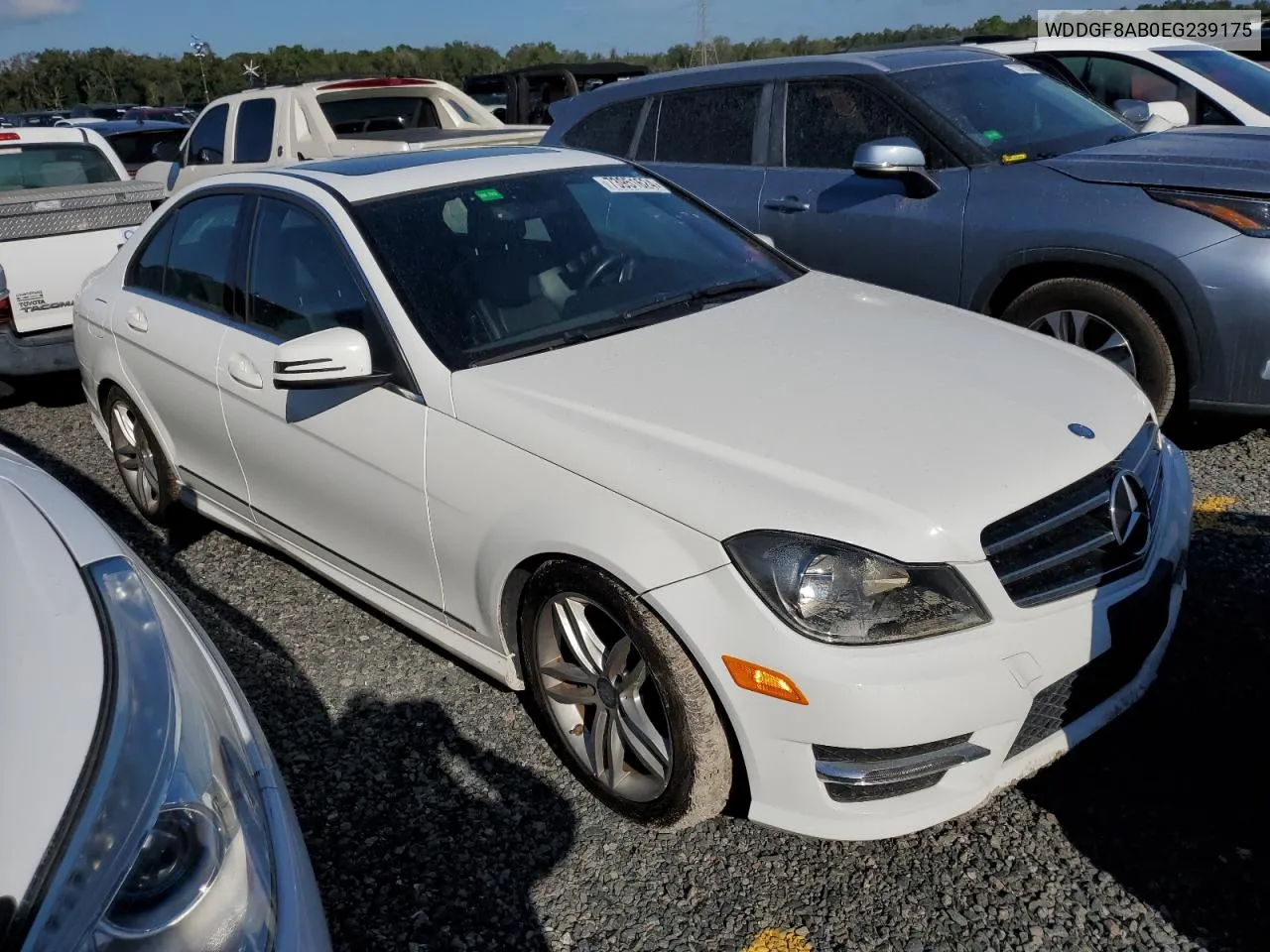 2014 Mercedes-Benz C 300 4Matic VIN: WDDGF8AB0EG239175 Lot: 73951624