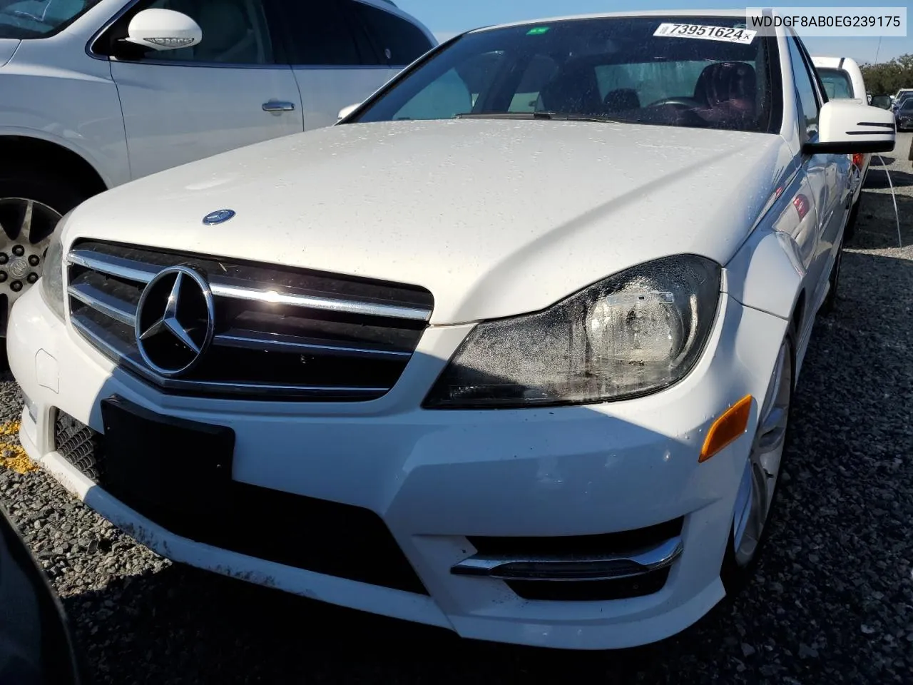 2014 Mercedes-Benz C 300 4Matic VIN: WDDGF8AB0EG239175 Lot: 73951624