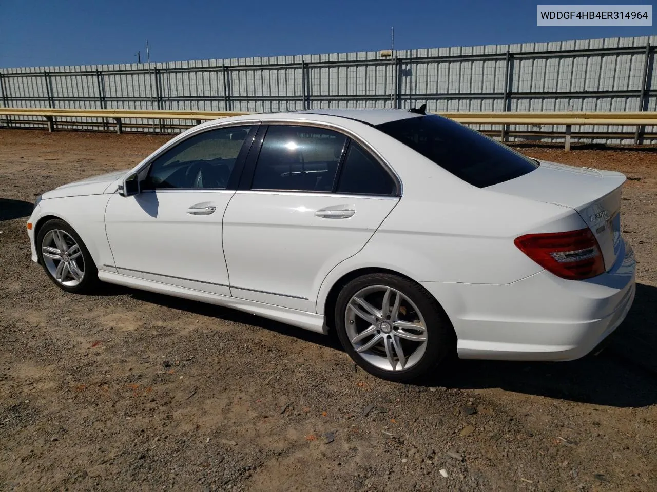 2014 Mercedes-Benz C 250 VIN: WDDGF4HB4ER314964 Lot: 74297464