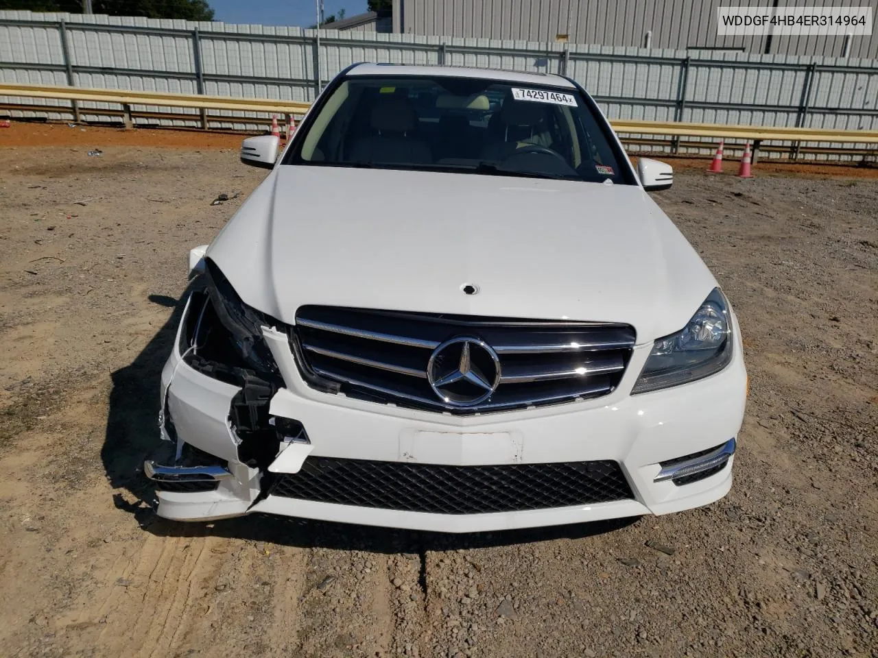 2014 Mercedes-Benz C 250 VIN: WDDGF4HB4ER314964 Lot: 74297464