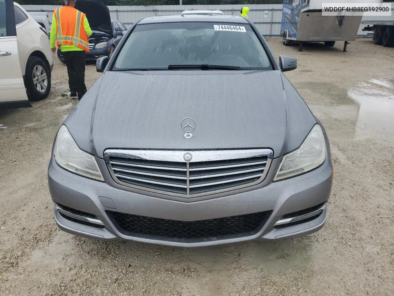 2014 Mercedes-Benz C 250 VIN: WDDGF4HB8EG192900 Lot: 74446464