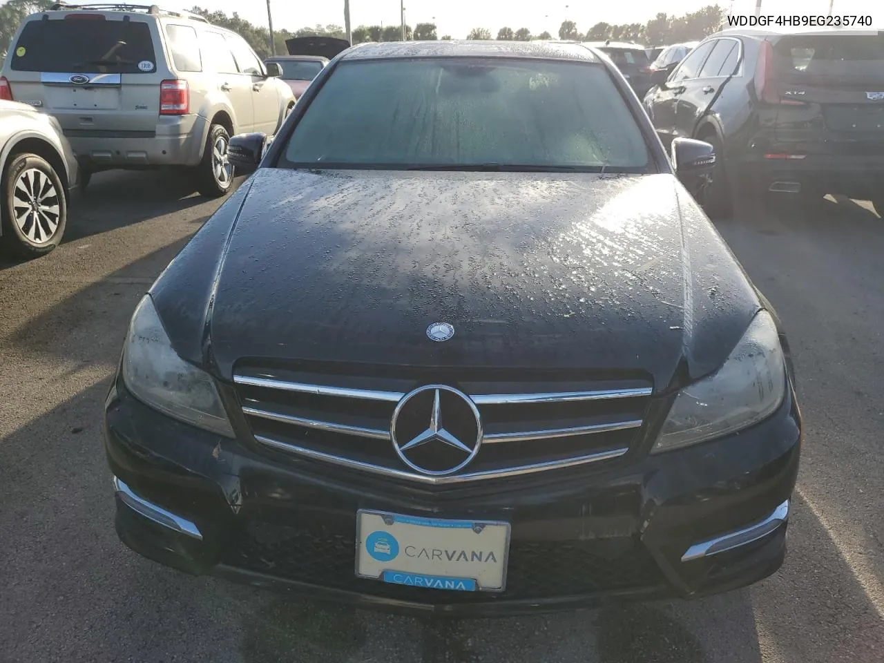 2014 Mercedes-Benz C 250 VIN: WDDGF4HB9EG235740 Lot: 74449324