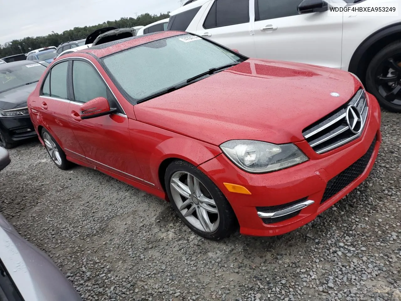 2014 Mercedes-Benz C 250 VIN: WDDGF4HBXEA953249 Lot: 74764714