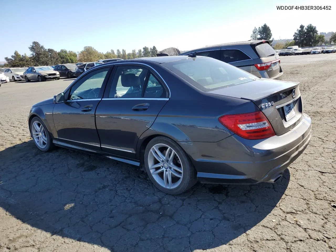 2014 Mercedes-Benz C 250 VIN: WDDGF4HB3ER306452 Lot: 75000414