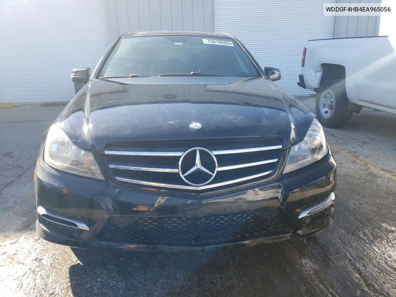 2014 Mercedes-Benz C 250 VIN: WDDGF4HB4EA965056 Lot: 75019283