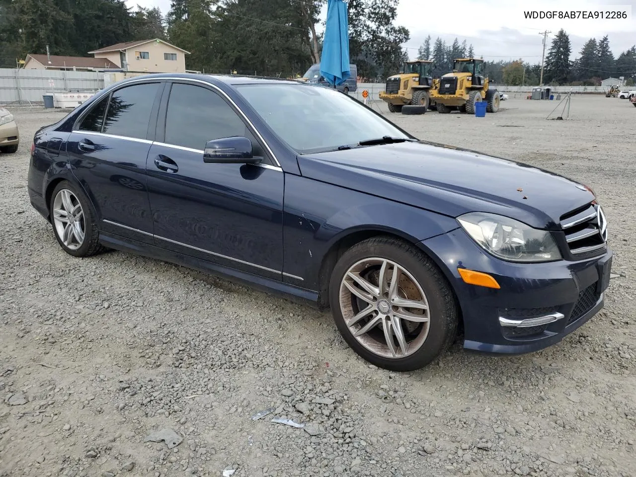 2014 Mercedes-Benz C 300 4Matic VIN: WDDGF8AB7EA912286 Lot: 75719604