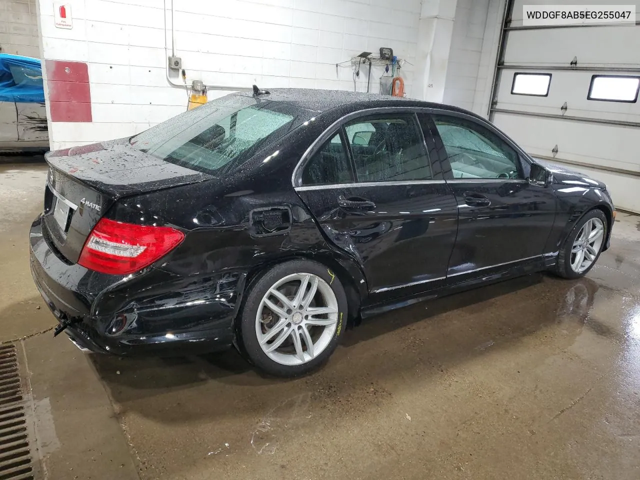 2014 Mercedes-Benz C 300 4Matic VIN: WDDGF8AB5EG255047 Lot: 75738404