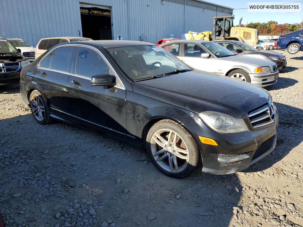 2014 Mercedes-Benz C 250 VIN: WDDGF4HB5ER305755 Lot: 75874474