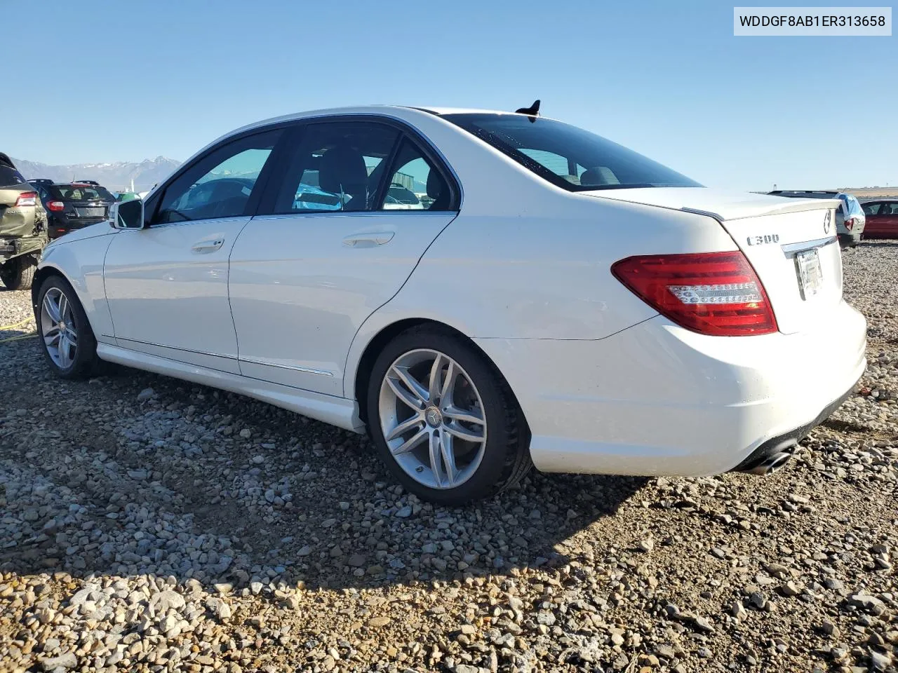 2014 Mercedes-Benz C 300 4Matic VIN: WDDGF8AB1ER313658 Lot: 76287764