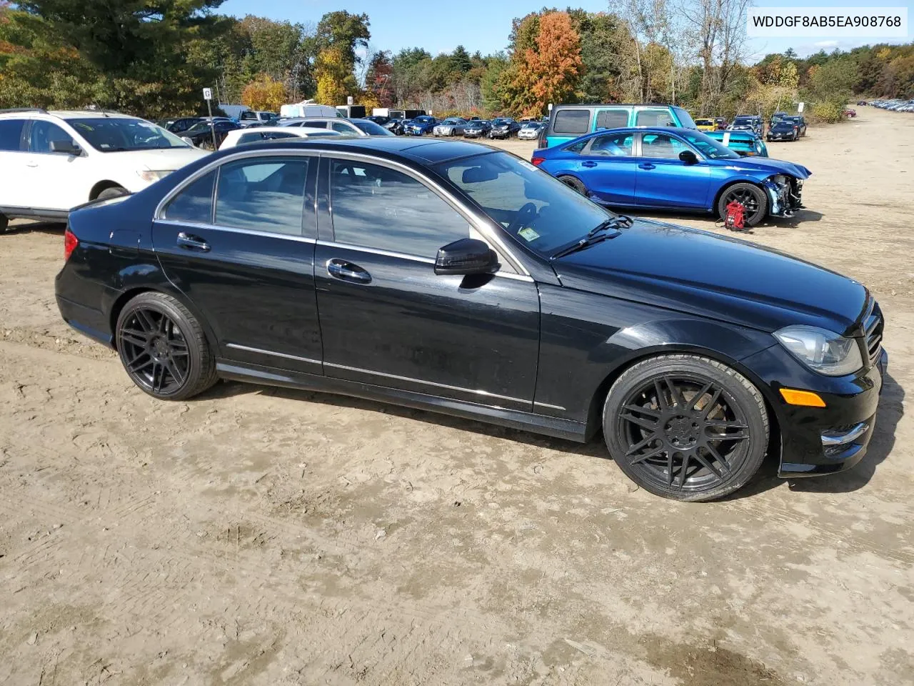 2014 Mercedes-Benz C 300 4Matic VIN: WDDGF8AB5EA908768 Lot: 76657114