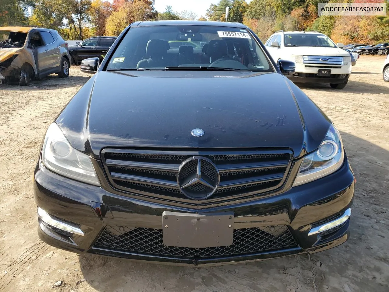 2014 Mercedes-Benz C 300 4Matic VIN: WDDGF8AB5EA908768 Lot: 76657114