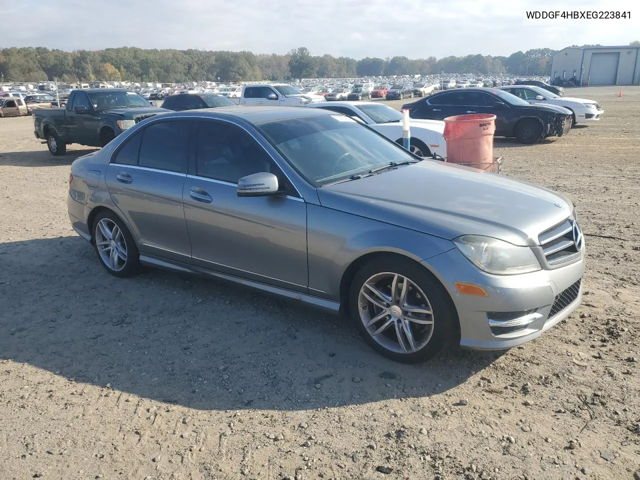 2014 Mercedes-Benz C 250 VIN: WDDGF4HBXEG223841 Lot: 76933964