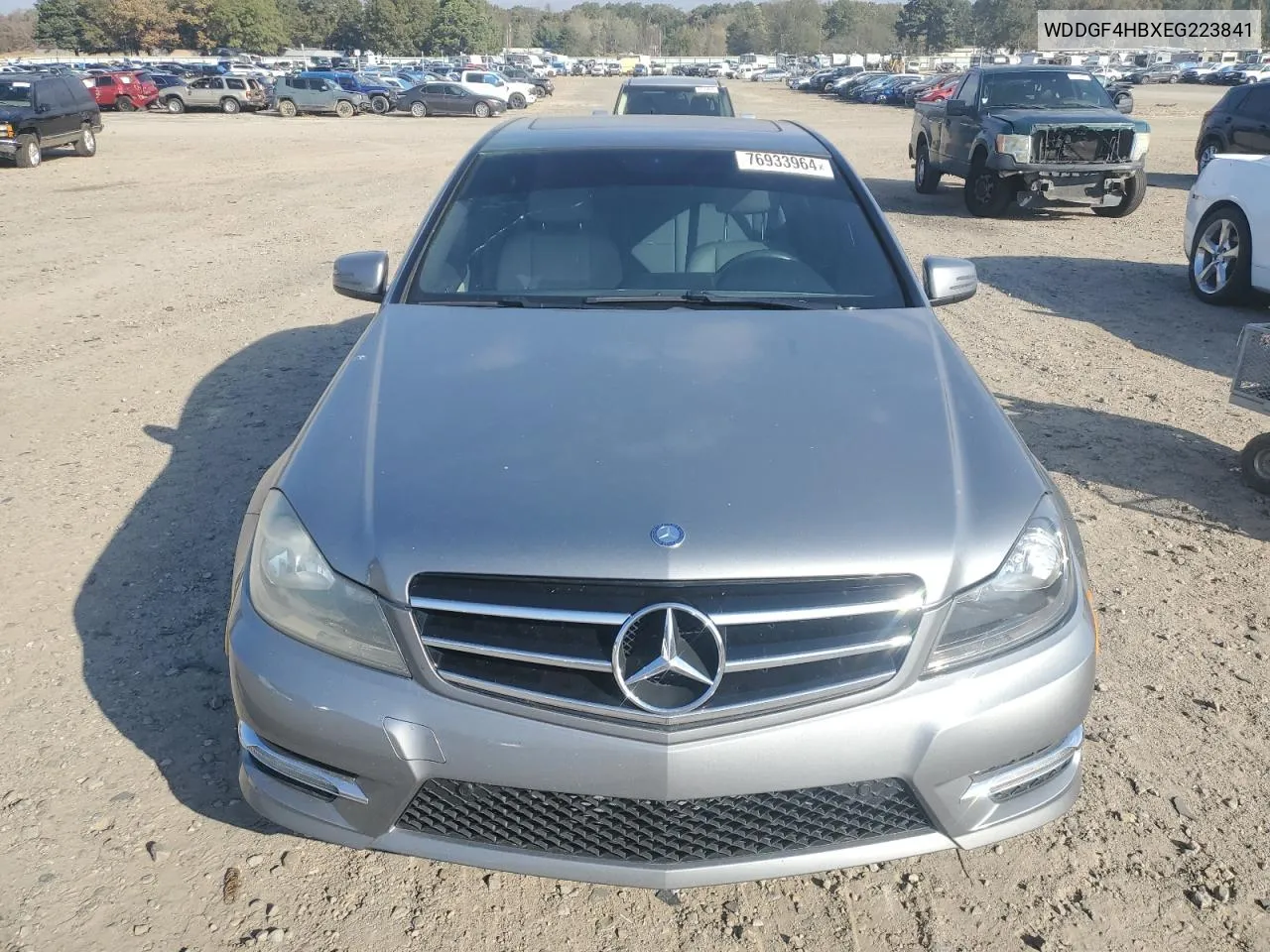 2014 Mercedes-Benz C 250 VIN: WDDGF4HBXEG223841 Lot: 76933964