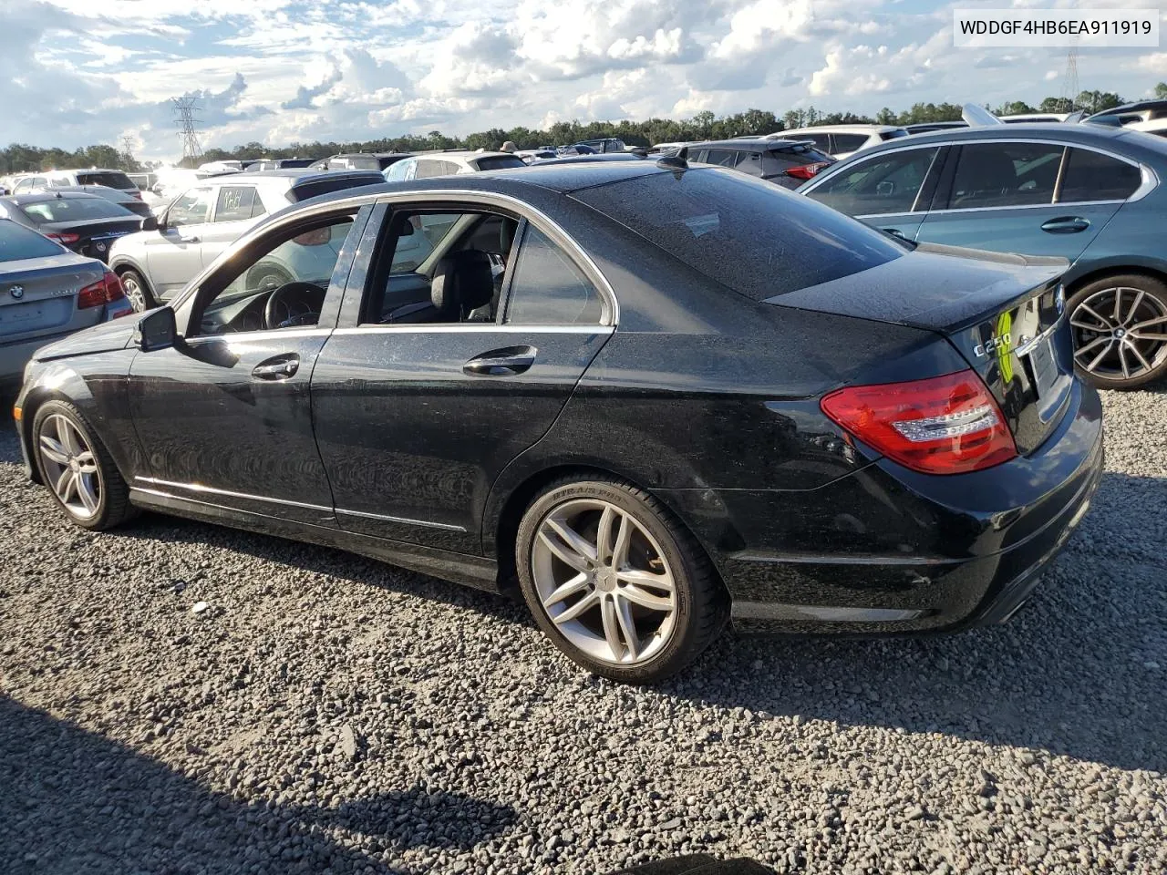 2014 Mercedes-Benz C 250 VIN: WDDGF4HB6EA911919 Lot: 77095194