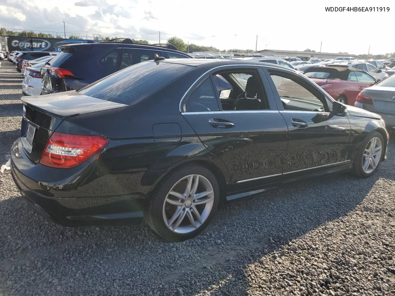 2014 Mercedes-Benz C 250 VIN: WDDGF4HB6EA911919 Lot: 77095194